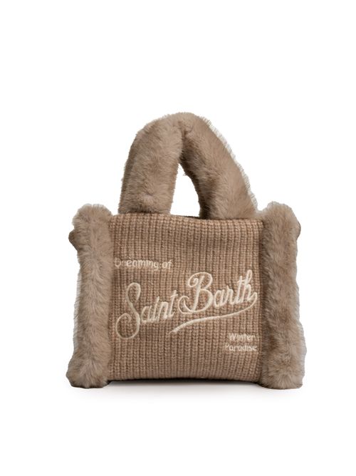 Borsa Vanity Mini Shearling Mc2 Saint Barth | VAMI02200295I